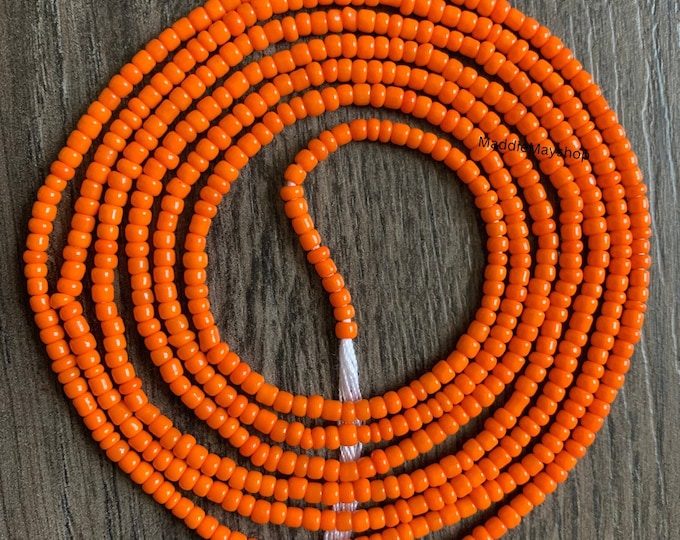 Muli-colored Waist Bead, Waist Bead, Belly Chain, Beaded Body Jewelry, Handmade waist Accessory, Gift for her, African Waist Bead, Tie On