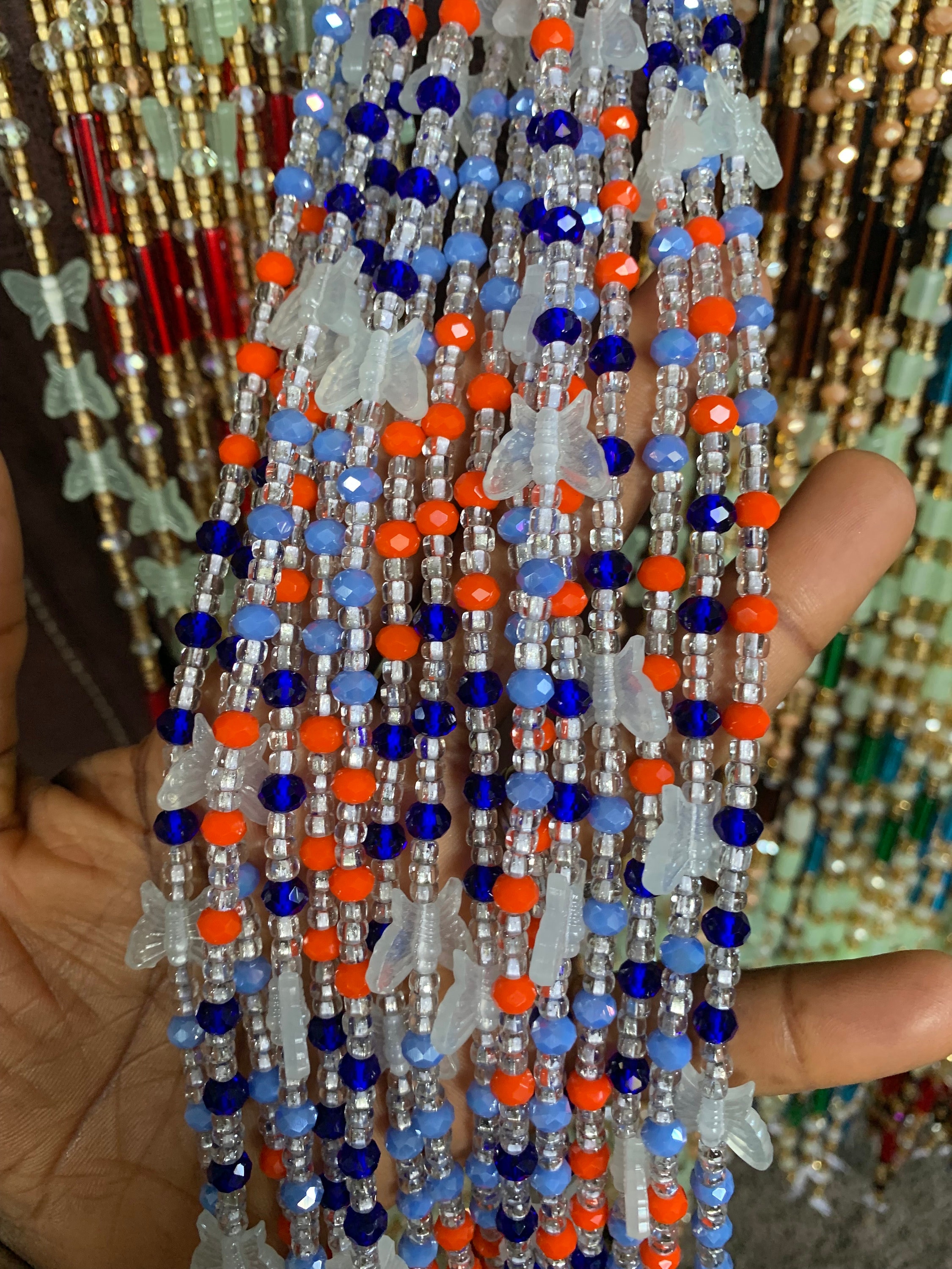 Wholesale Crystal Waist Beads  Pretty beads, Wholesale crystal, African  trade beads