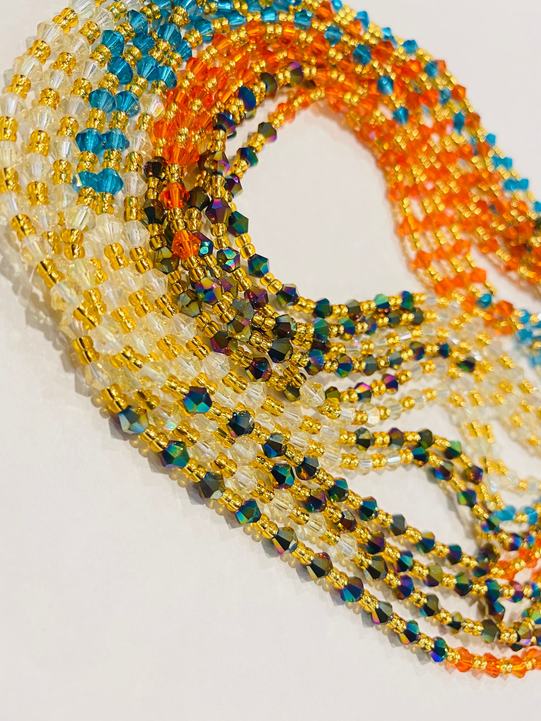 Crystal Waist Beads Wholesale WaistBeads with crystals Belly chain