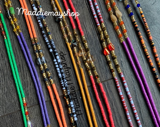 Summer’s Hottest WaistBeads- Vinyl/Disc beads