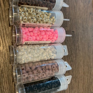 Miyuki Glass seed, beads size 6/0