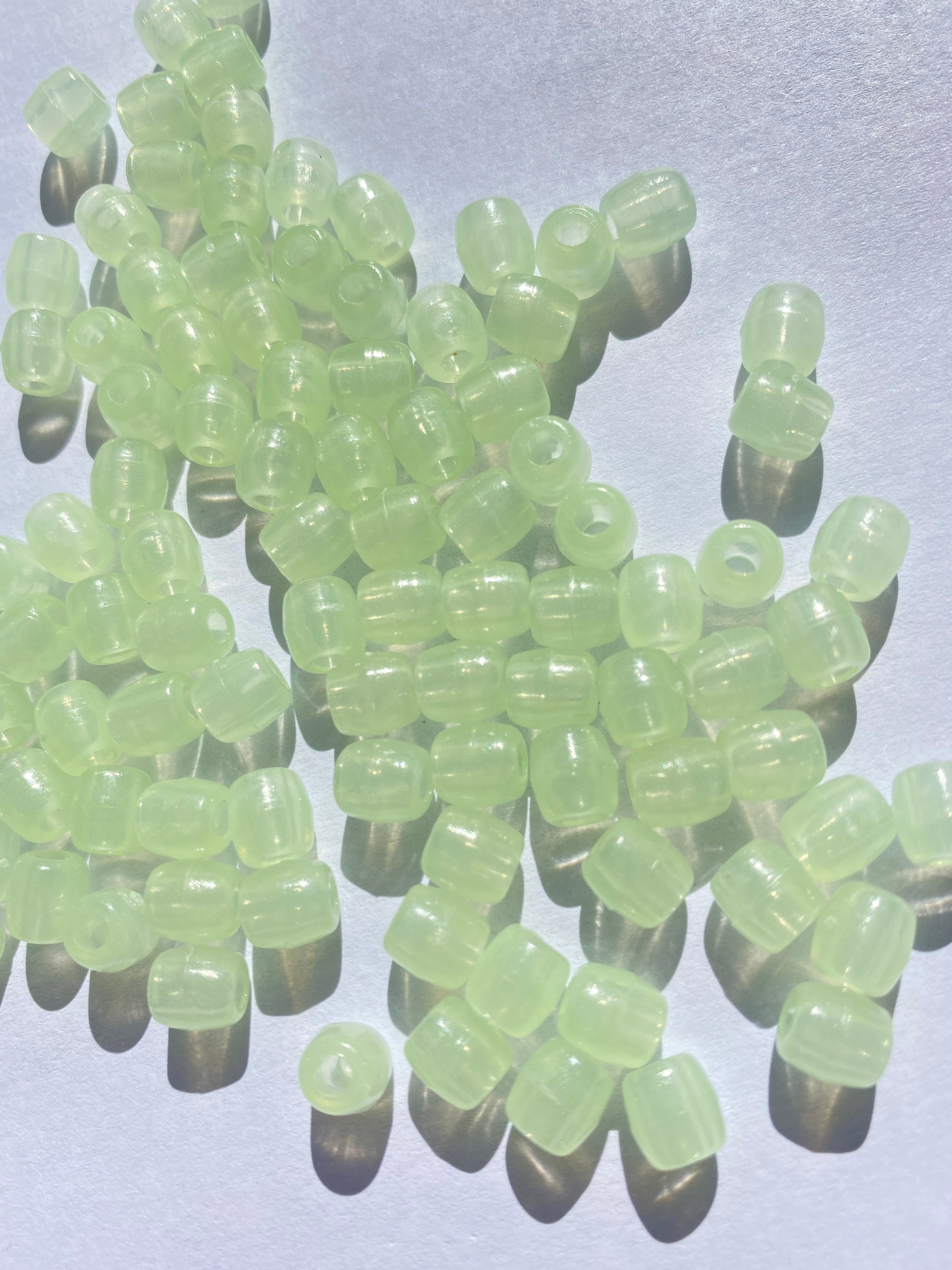 Glow-In-The Dark Beads for Jewelry making, Decorative beads to match