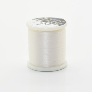 May include: White spool of Miyuki Super Durable thread, 100% nylon, size TB20#2.