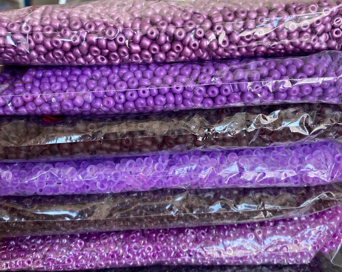4mm- Size 6/0 Glass Beads, Seed Beads, DIY Jewelry Making Supplies, Different Colors, Crafting Supplies, Bulk Beading Supplies, 450 grams