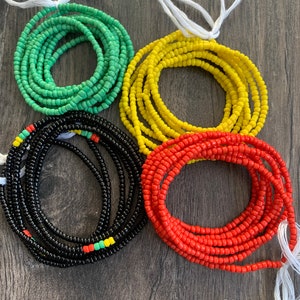 4 Pc Combo set- Waist Bead, Waist Bead, Belly Chain, Beaded Body Jewelry, Handmade waist Accessory, Gift for her, African Waist Bead, Tie On