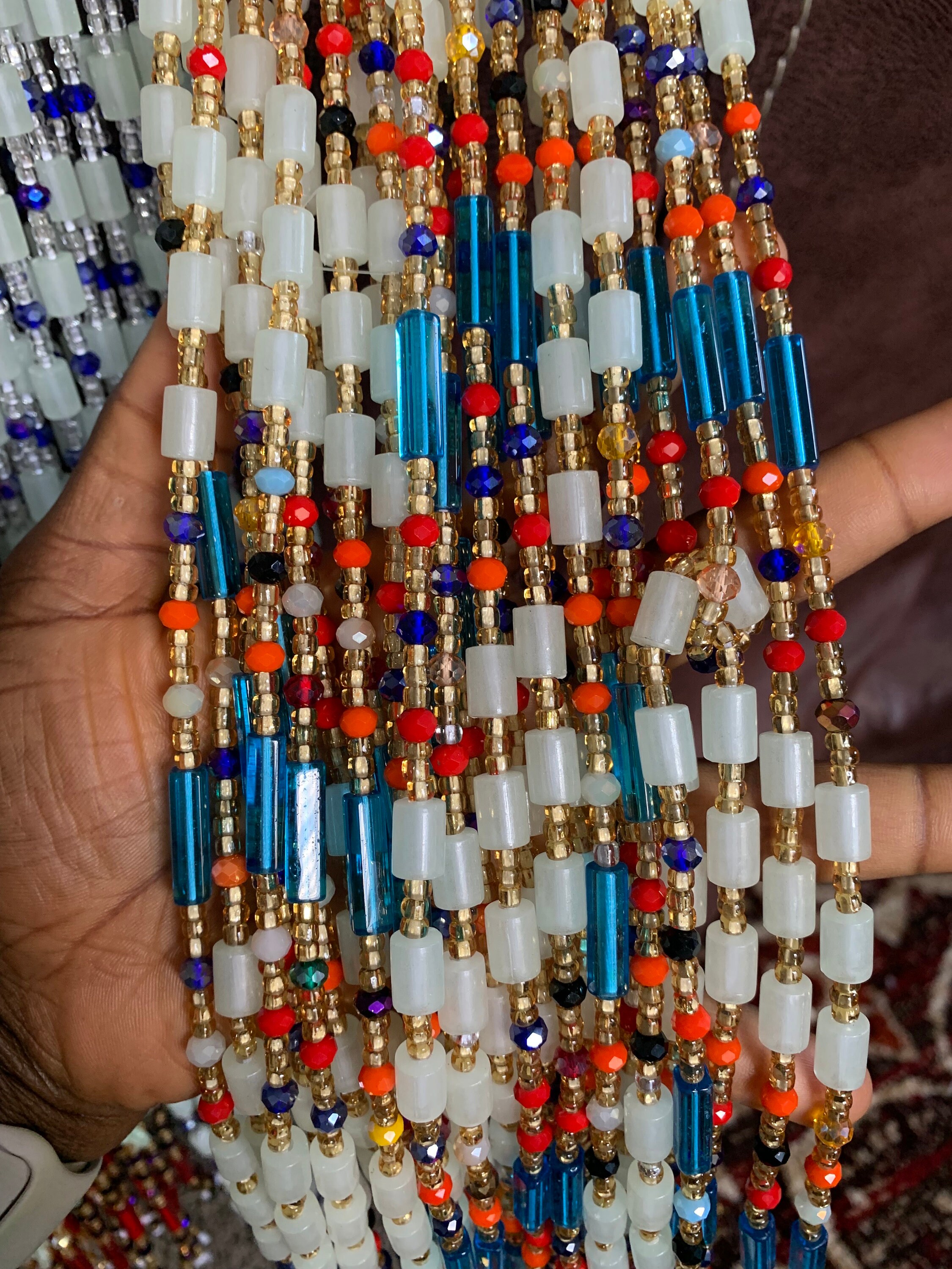 Wholesale Crystal Waist Beads  Pretty beads, Wholesale crystal, African  trade beads