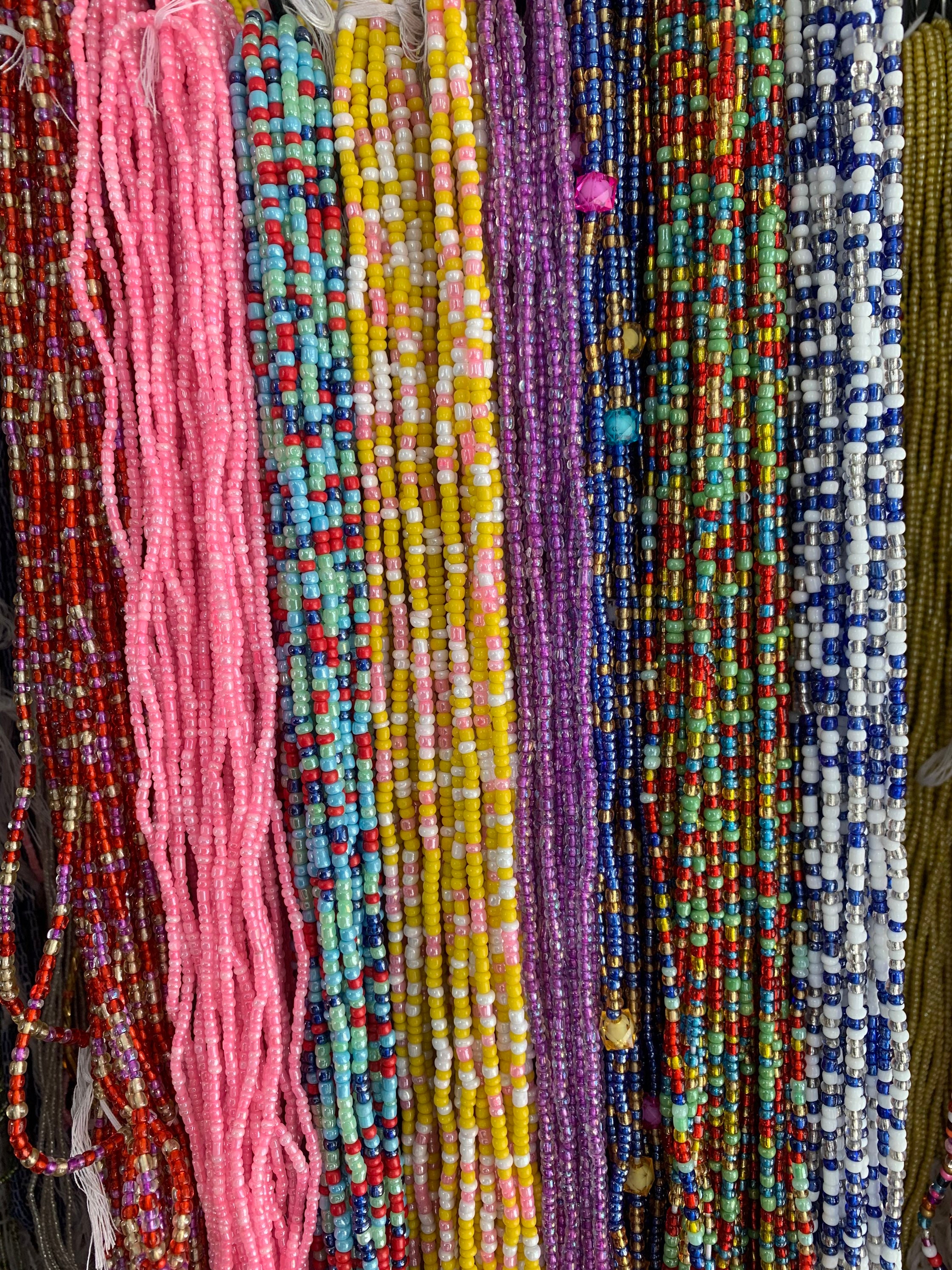 20 pc. wholesale waist beads,bulk buy more/save more,we make/you