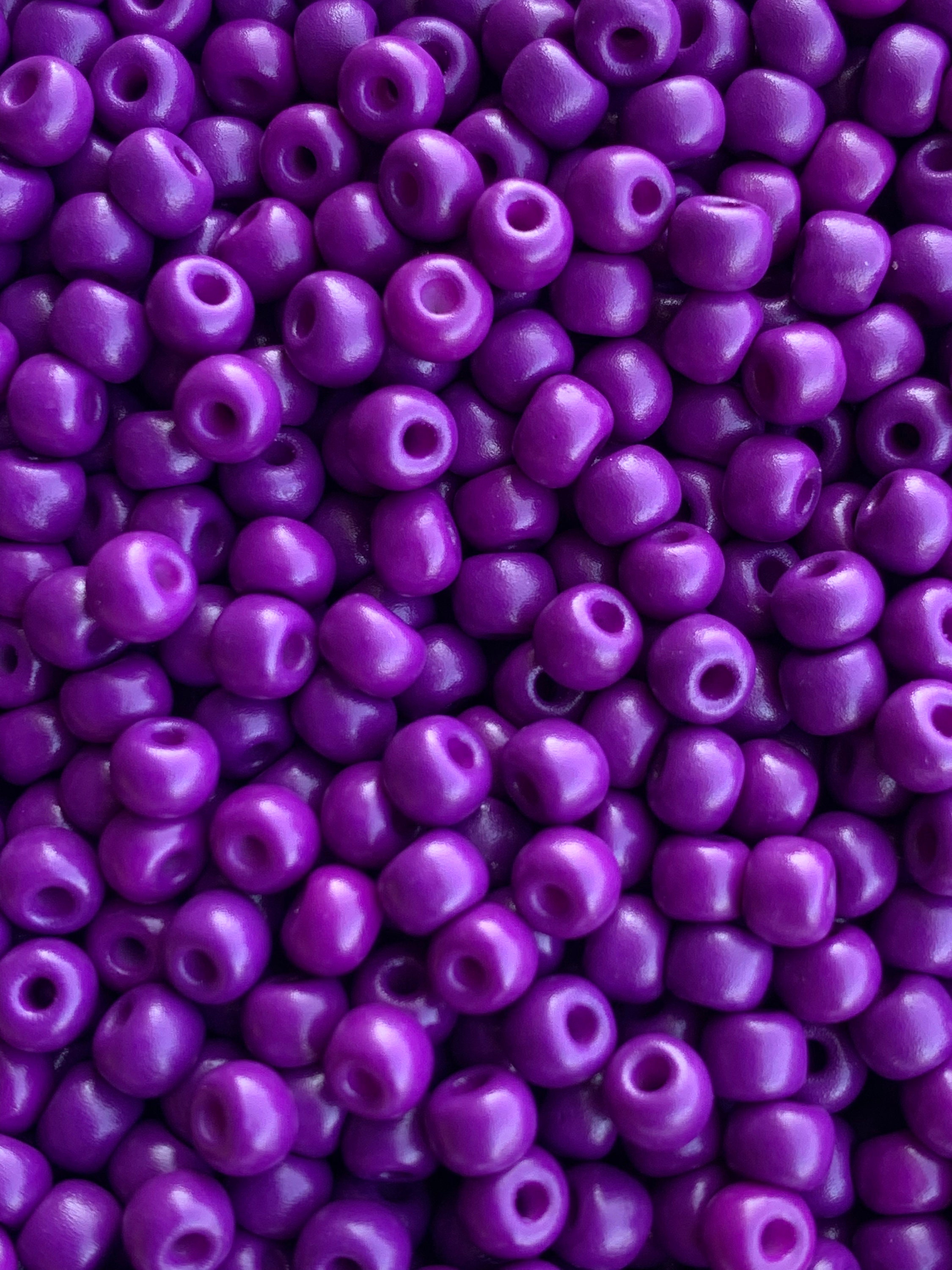 Pink or Purple Bead, 8/0 Glass Beads, Seed Beads, DIY Jewelry Making  Supplies, Assorted Colors, Crafting Supplies, Bulk Beading Supplies