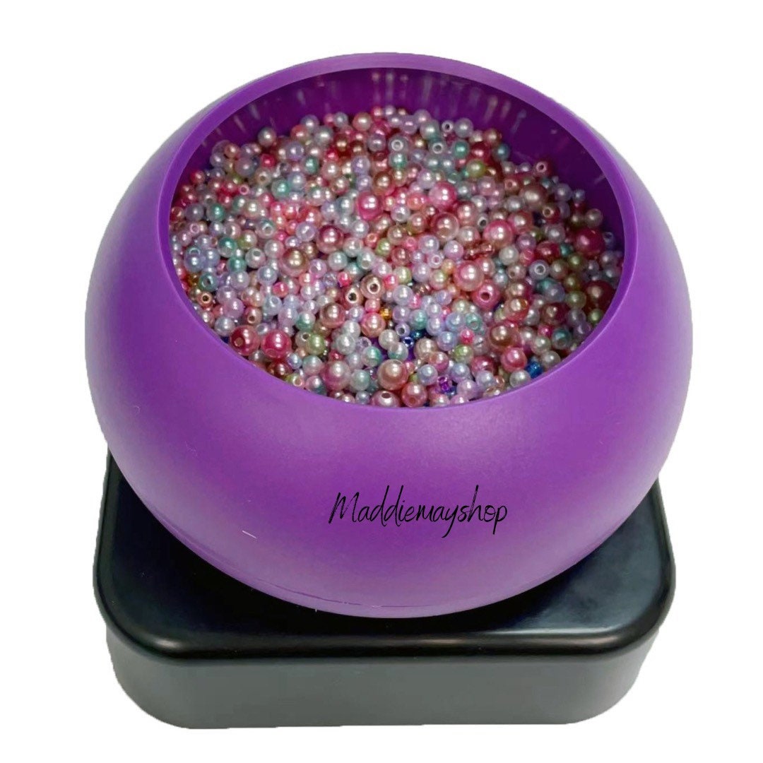 Electric Bead Spinner USB Beading Bowl Spinner Kit Adjustable