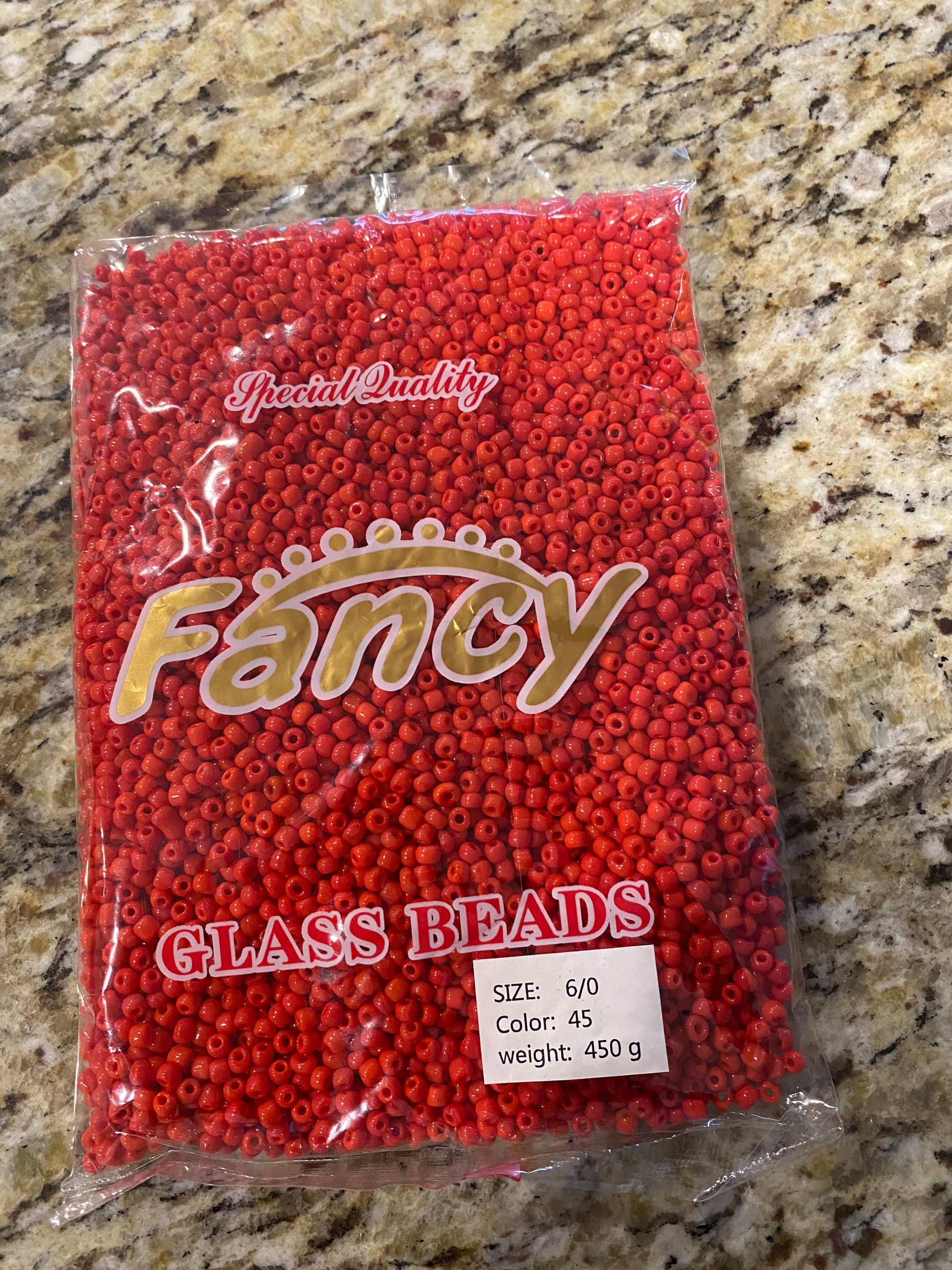 6/0 Glass Beads, Seed Beads, DIY Jewelry Making Supplies, Assorted