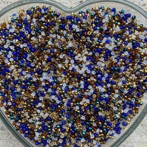 8/0 Glass Beads, Seed Beads, DIY Jewelry Making Supplies, Assorted Colors, Crafting Supplies, Bulk Beading Supplies, 450 grams per Pack