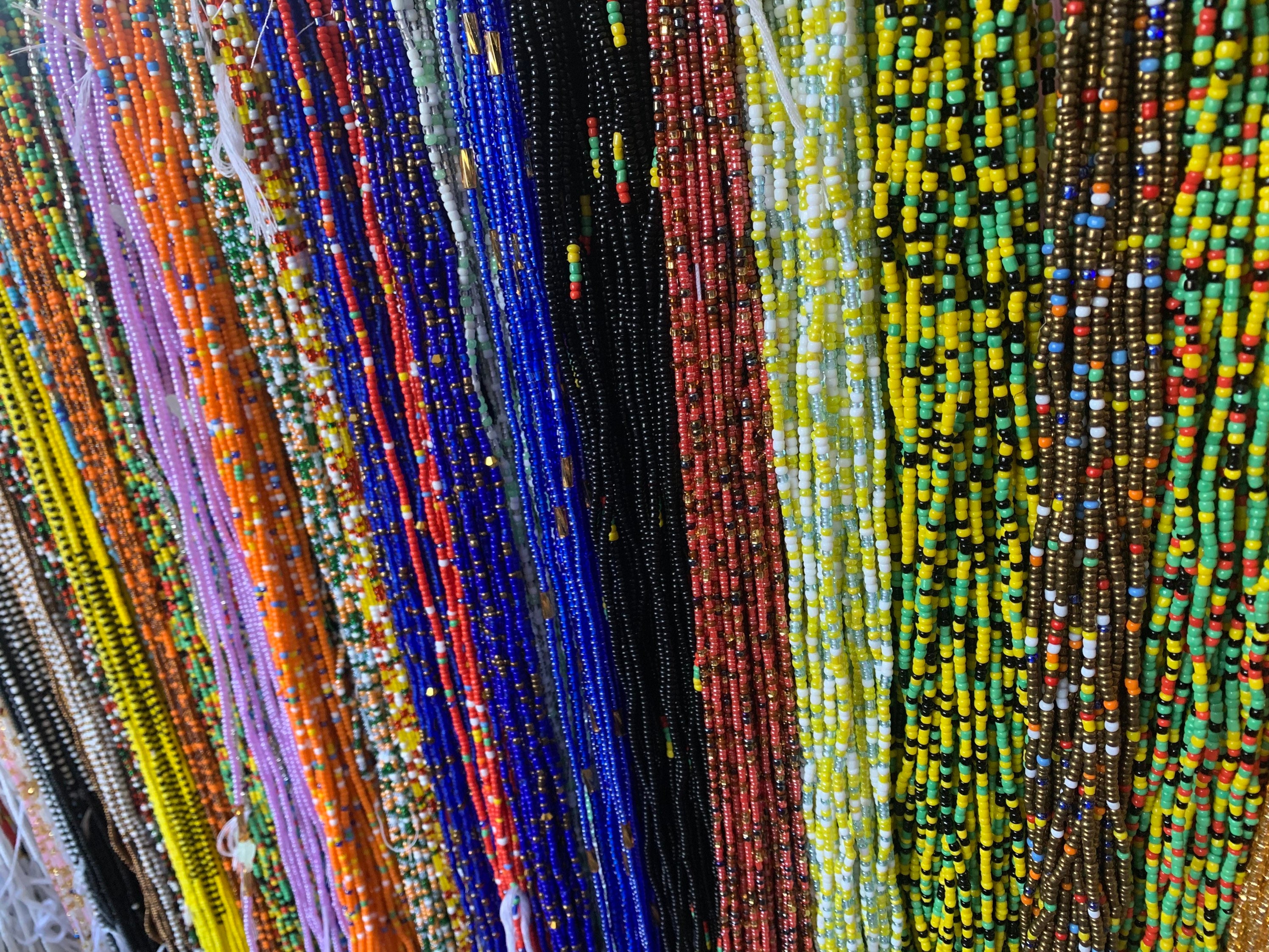 Wholesale Waistbeads, Tie on waist beads, African waistbeads, Ghana waist  beads, wholesale waist beads, bulk waist beads, 45”-52”