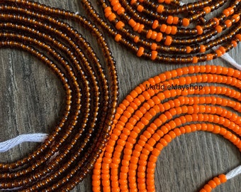 3pc Waist Bead|Adjustable Waist jewelry | Belly Beads | Fashion Accessory | Waist Bead for weightloss | Gift For Her |  Tie On | 45-50"