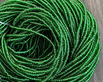 Green Waist Bead, Waist Bead, Belly Chain, Beaded Body Jewelry, Handmade waist Accessory, Gift for her, African Waist Bead, Tie On