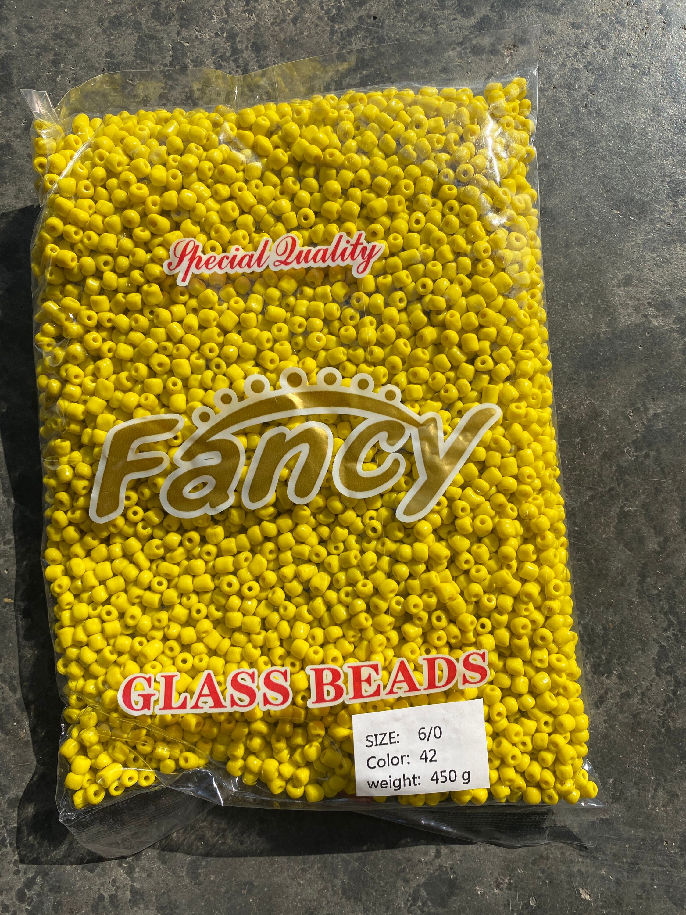 6/0 Glass Beads, Seed Beads, DIY Jewelry Making Supplies, Assorted