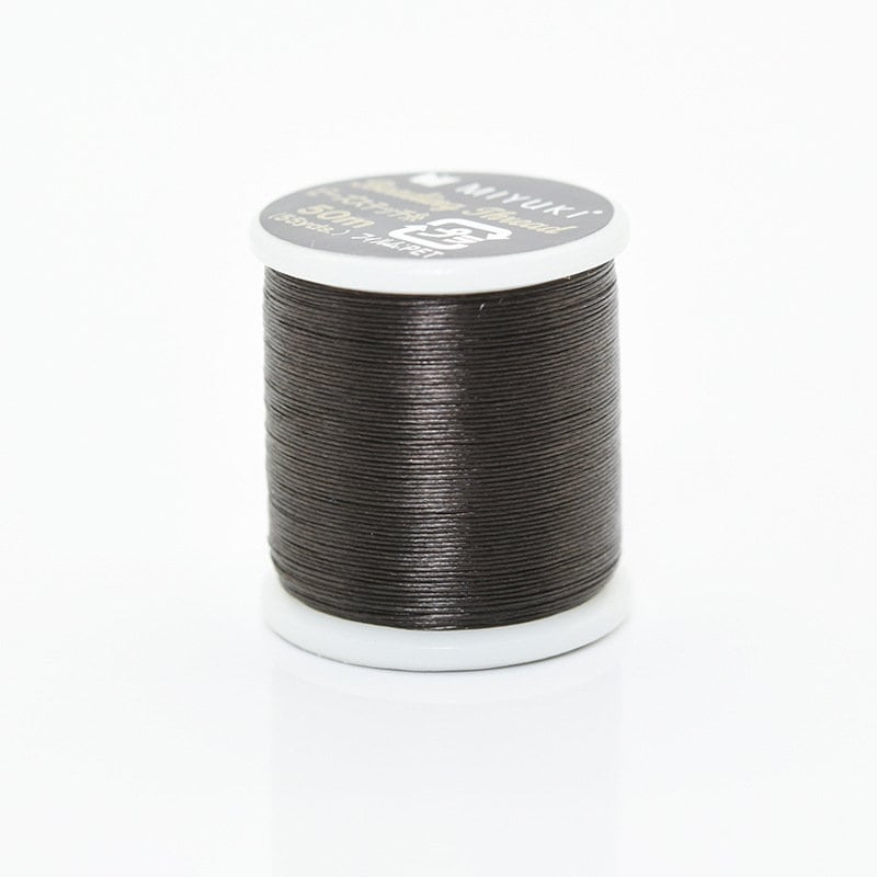 Nutmeg, Miyuki Nylon Beading Thread Size B, 50m Spool 