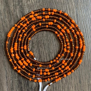 Muli-colored Waist Bead, Waist Bead, Belly Chain, Beaded Body Jewelry, Handmade waist Accessory, Gift for her, African Waist Bead, Tie On