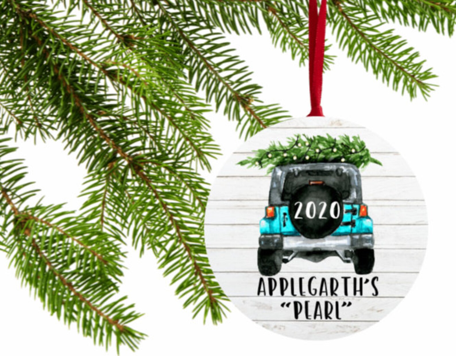 Personalized Jeep ornament multiple colors Jeep gift jeep Etsy