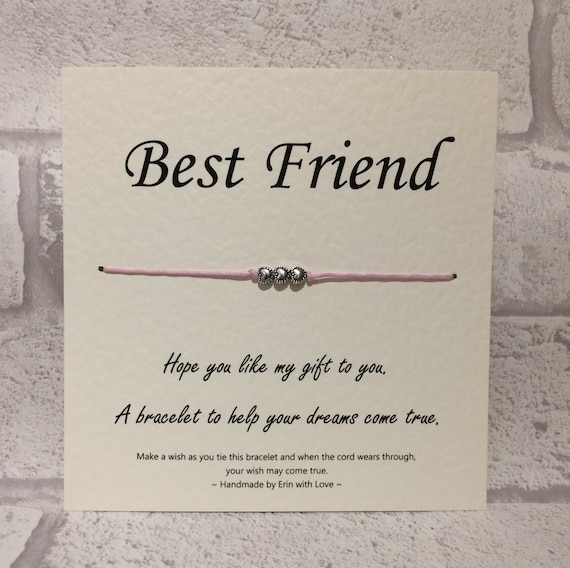 Friend on sale wish bracelet