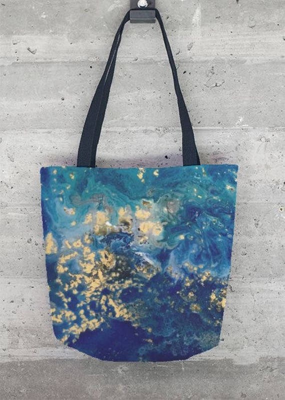 starry night tote bag