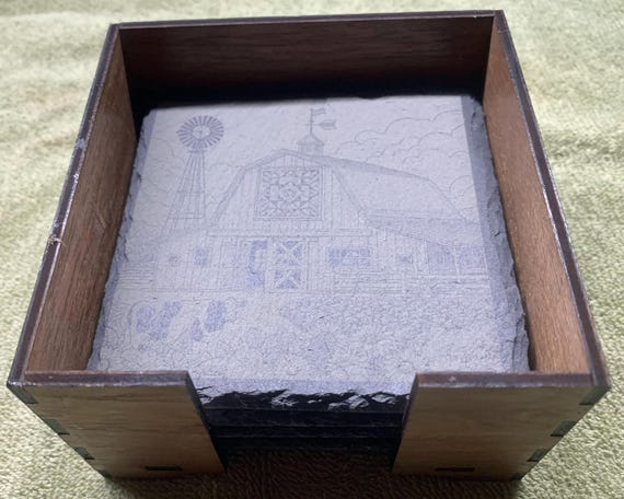 barn coasters