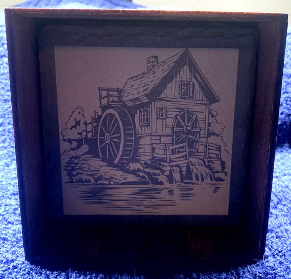 water wheel coasters