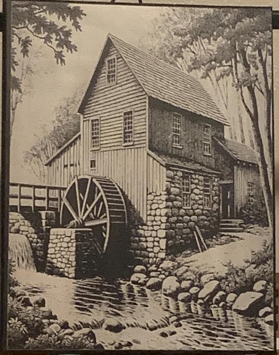 the water wheel