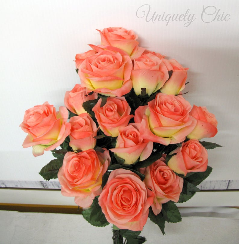 DIY Wedding bouquet Lavender rose bush Wedding centerpiece Etsy