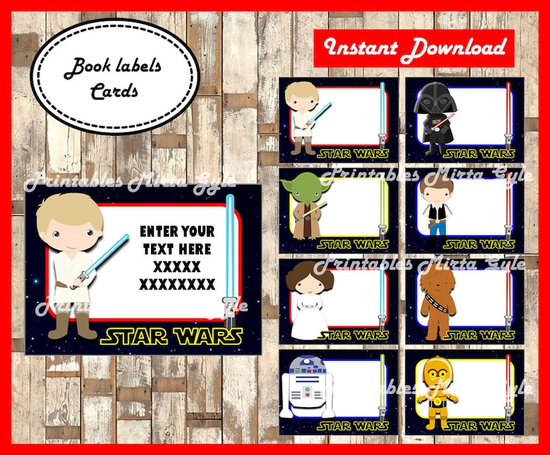 star wars school label name label name tag sticker back etsy