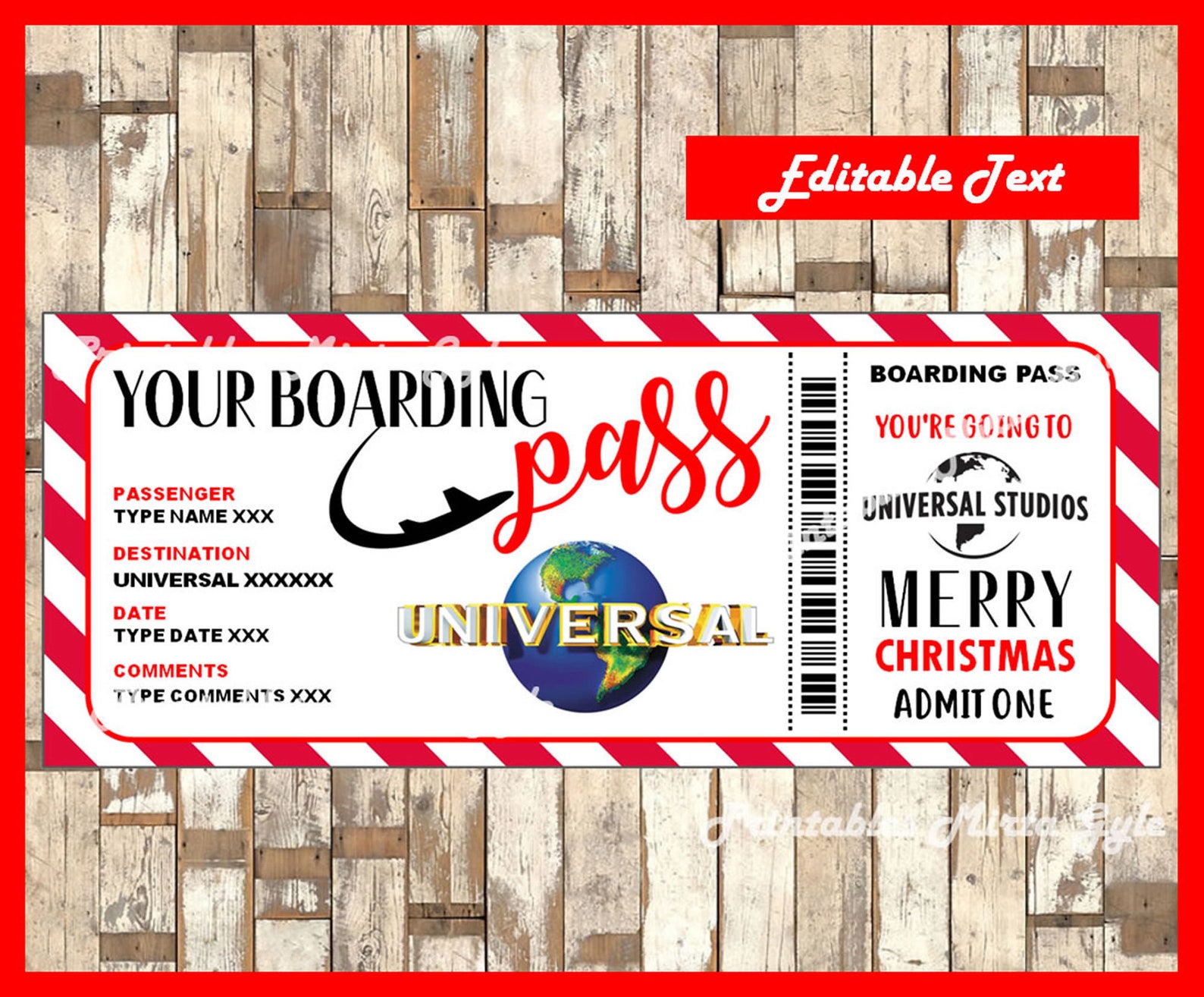 universal-studios-surprise-trip-christmas-gift-surprise-trip-etsy