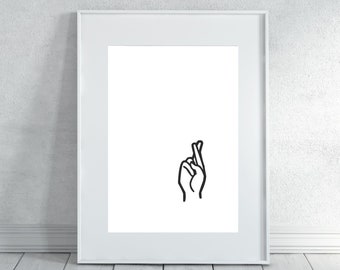 Personalized ASL, Personalized Gift, Asl Wall Art, Gift For Friend, Thoughtful Gift, Unique Gift, Sign Language Print, Sign Language Art ASL