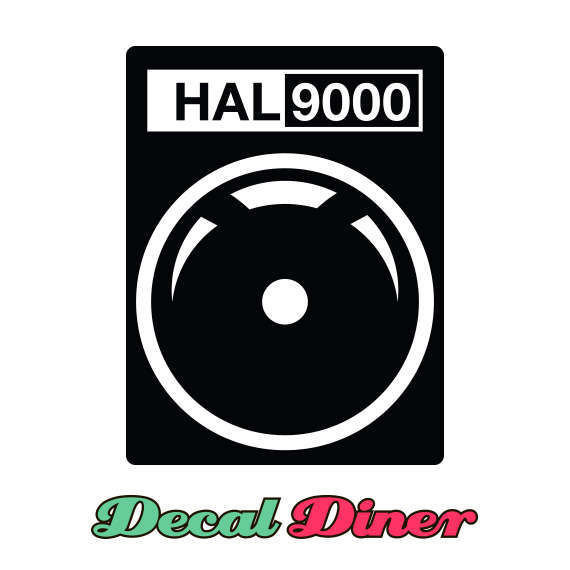hal 9000 eye sticker hal 9000 eye sticker