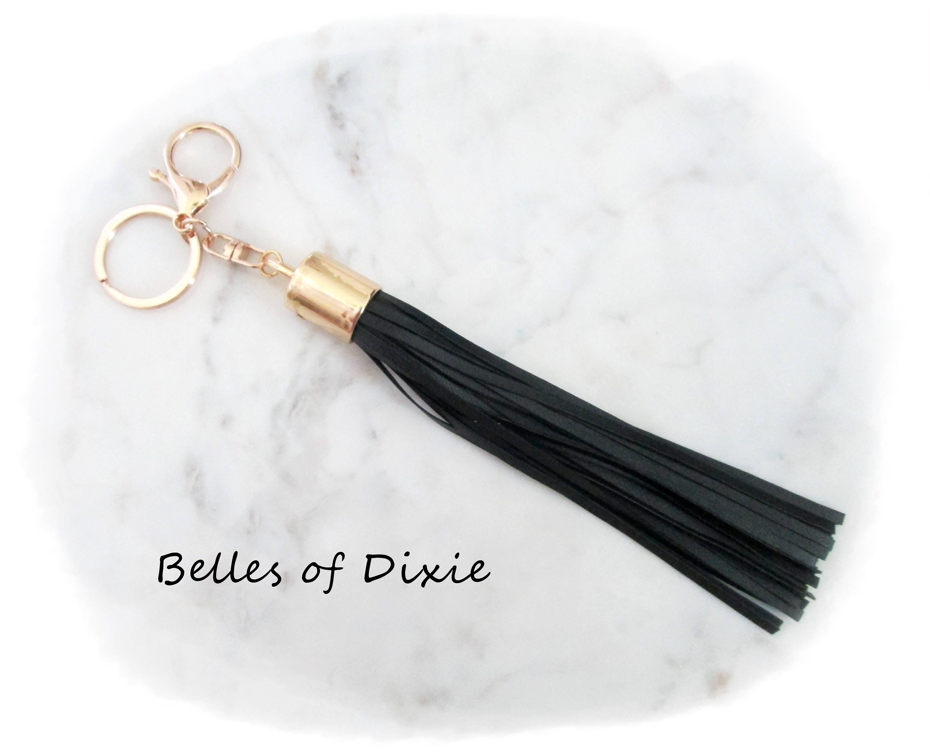LARGE Tassel Key Chain Tassel Purse Charm Tassel Keyfob Etsy