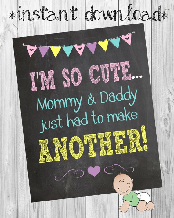 birth announcement second child