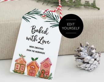 Extra Dough Christmas Cookie Gift Tag Holiday Sweet Treat - Etsy