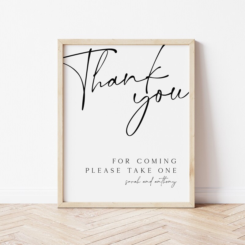 Thank You Sign - Etsy