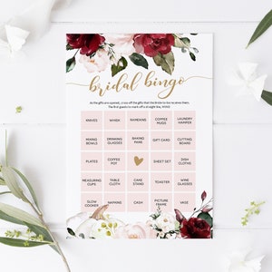 Bingo nupcial de calabaza, juego de despedida de soltera, tarjetas de bingo imprimibles, tarjeta de bingo editable, editar con TEMPLETT, WLP-RPU 3730