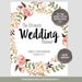 Wedding Planner, Printable Wedding Planner, Wedding Binder, DIY planning organizer, 8.5x11' Instant Download PDF