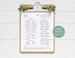 Wedding Day Timeline, Wedding Party Timeline, Wedding Schedule, Printable Wedding Day Itinerary, Wedding Agenda, TEMPLETT, WLP-SLI 3902 