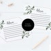 Bridal Advice Sign and Cards, Advice Cards Template, Bridal Advice Sign ...