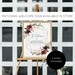 Geometric Table Numbers, Printable Table Numbers, Wedding Table Numbers ...
