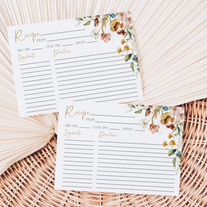 Wildflower Bridal Shower Invitation Set Boho Bridal Shower - Etsy