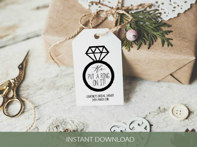 printable-bridal-shower-tag-template-he-put-a-ring-on-it-gift-tags-instant-download-edit-with-templett-wlp424-etsy