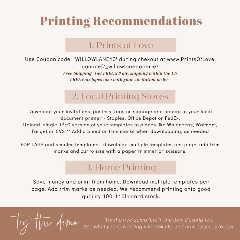 Wildflower Thank You Card Template, Thank You Card Printable, Thank You ...