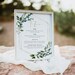 Greenery Bar Menu Sign Greenery Bar Sign Template Printable - Etsy
