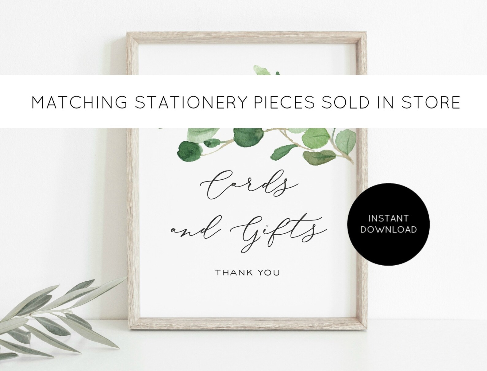 Wedding Thank You Note Printable Thank You Card Template | Etsy