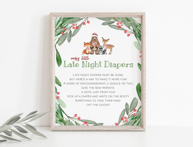 Printable Late Night Diapers Sign Diaper Thoughts Signs - Etsy
