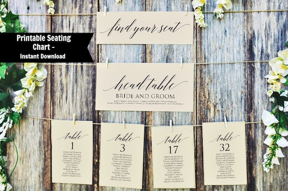 Download Seating Chart Template