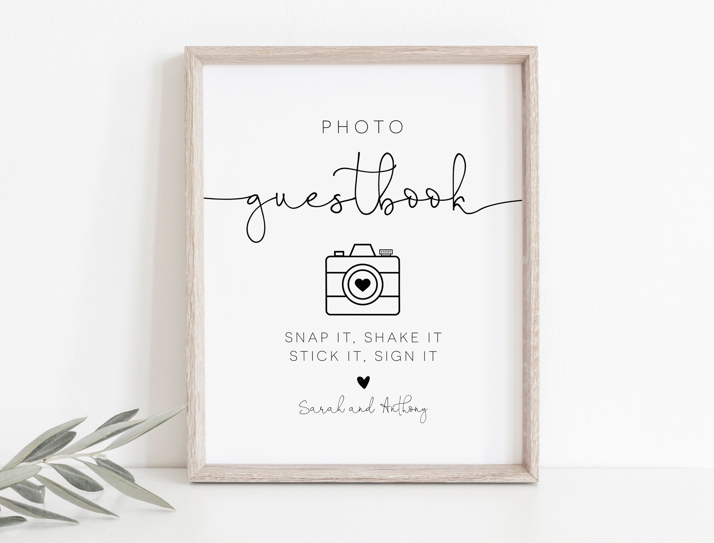 Photo Guest Book Sign Wedding Photo Guestbook Sign Photo Etsy