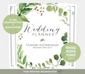 Wedding Planner, Greenery Wedding Planner, Printable Instant Download, DIY planning Organiser, WLP513